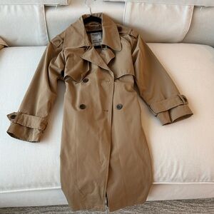 Abercrombie & Fitch Classic Trench Coat, Petite XXS